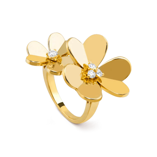 [Royal Top]CLOVER COMOS GOLD DIAMOND RING