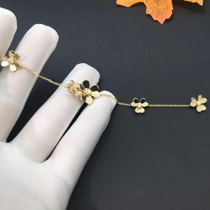 [Royal Top]FRIVOLE GOLD 5 FLOWERS BRACELET