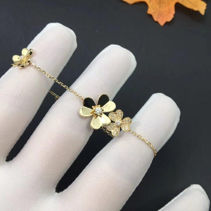 [Royal Top]FRIVOLE GOLD 5 FLOWERS BRACELET