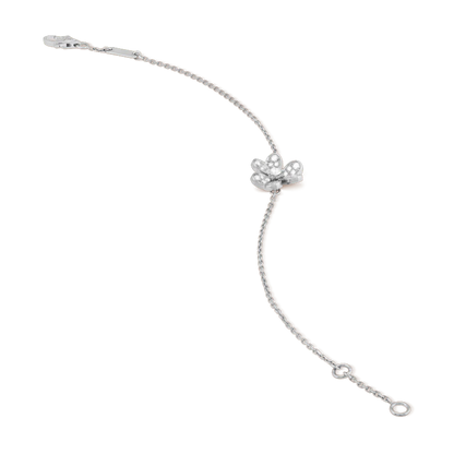 [Royal Top]FRIVOLE SILVER FLOWER DIAMOND BRACELET