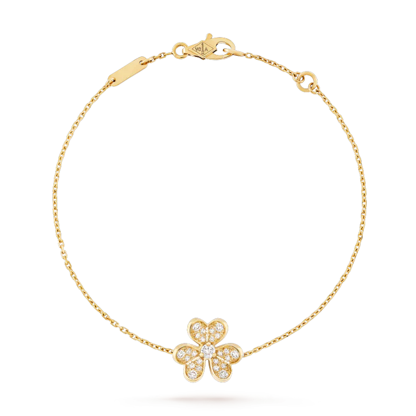 [Royal Top]FRIVOLE GOLD FLOWER DIAMOND BRACELET