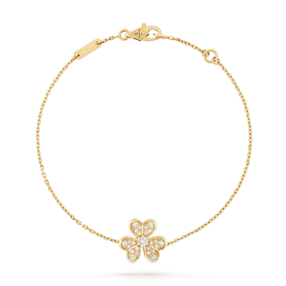 [Royal Top]FRIVOLE GOLD FLOWER DIAMOND BRACELET