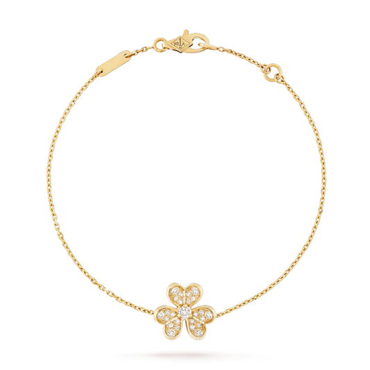 [Royal Top]FRIVOLE GOLD FLOWER DIAMOND BRACELET