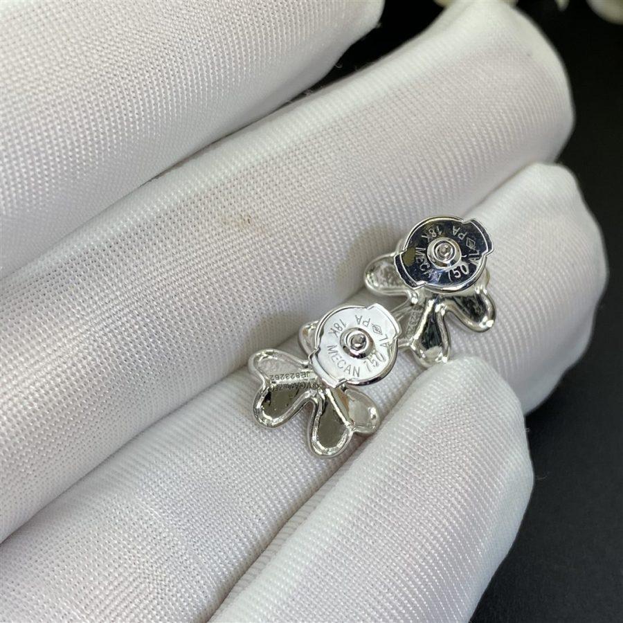 [Royal Top]FRIVOLE MINI SILVER FLOWER EARRINGS