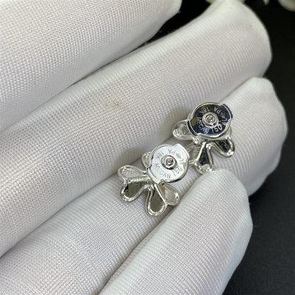 [Royal Top]FRIVOLE MINI SILVER FLOWER EARRINGS