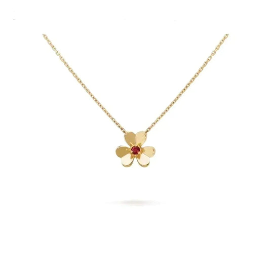 [Royal Top]FRIVOLE GOLD FLOWER NECKLACE