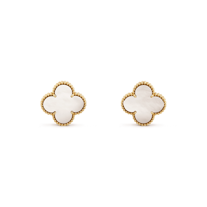 [Royal Top]CLOVER MINI GOLD EARRINGS