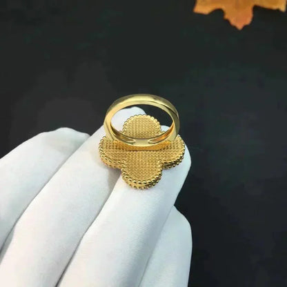 [Royal Top]CLOVER MALACHITE RING