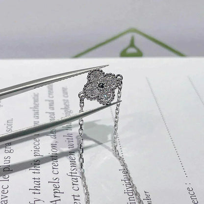[Royal Top]CLOVER  SINGLE FLOWER BRACELET SILVER