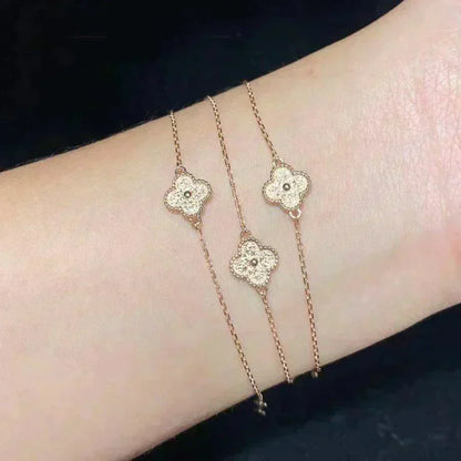[Royal Top]CLOVER SINGLE FLOWER BRACELET