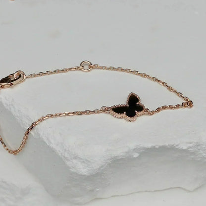 [Royal Top]BUTTERFLY ONYX  BUTTERFLY BRACELET