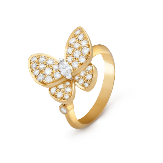 [Royal Top]BUTTERFLY DIAMOND RING