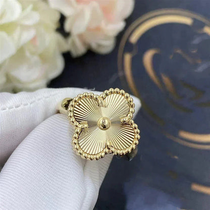 [Royal Top]CLOVER GOLD RING