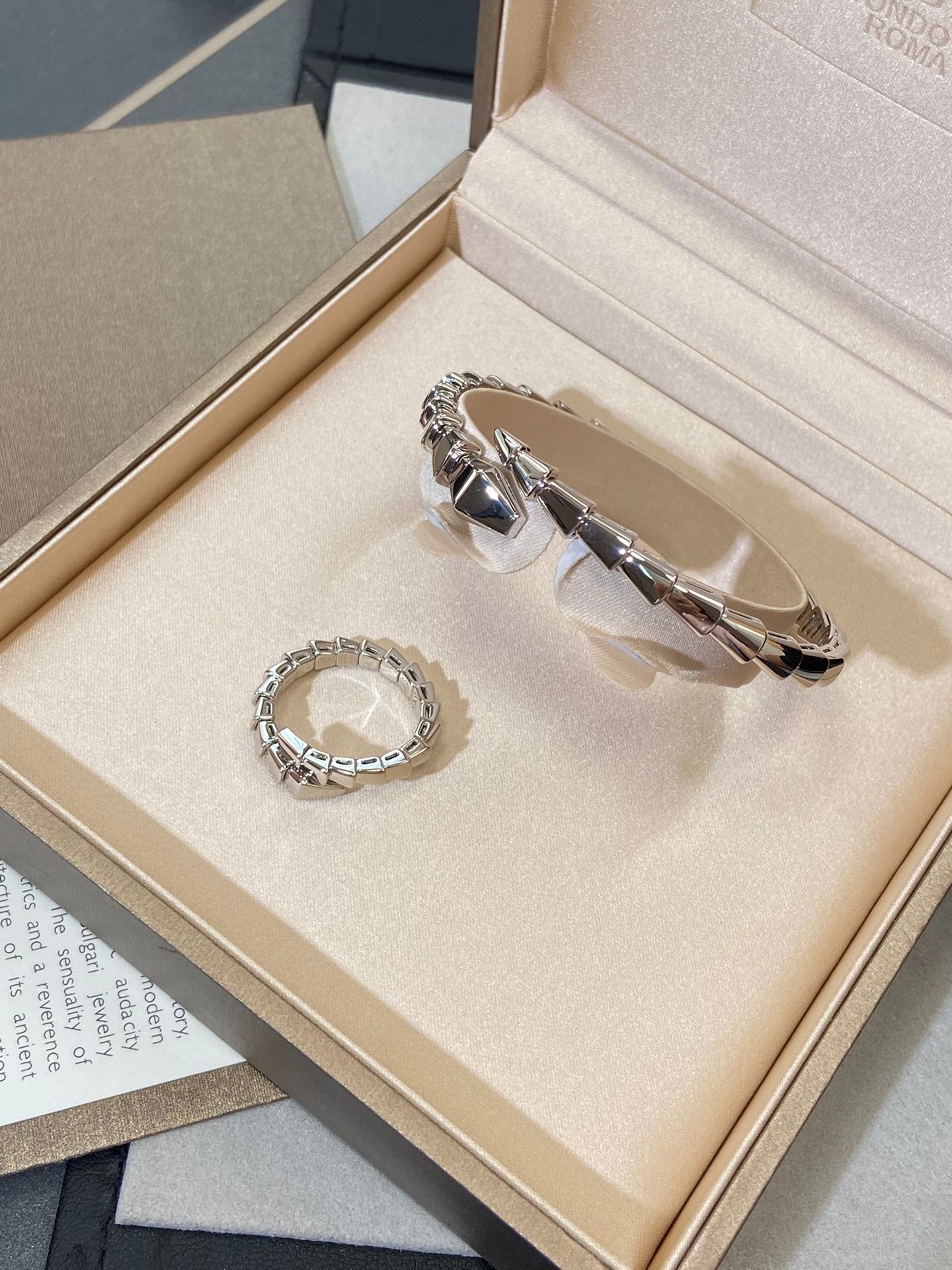 [Royal Top]SERPENTI VIPER SILVER BRACELET