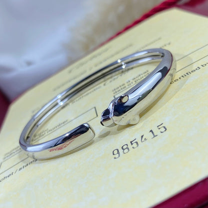 [Royal Top]PANTHERE SILVER OPEN BRACELET