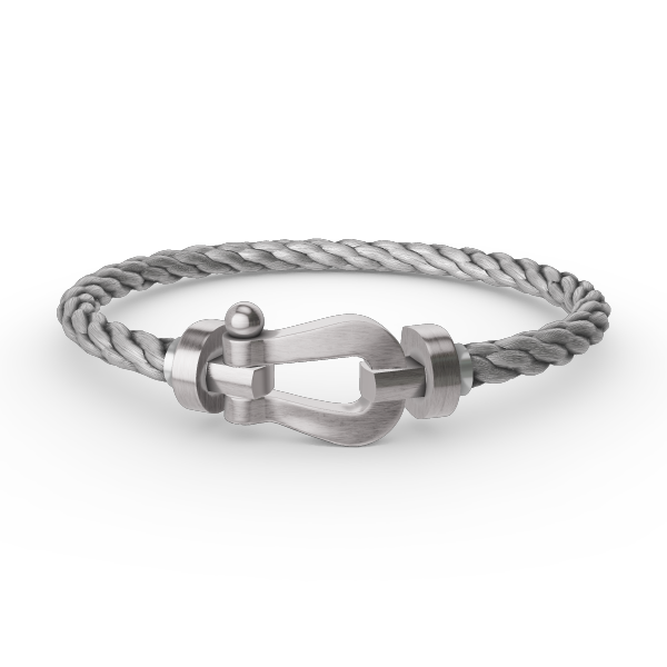 [Royal Top]FORCE LARGE HORSESHOE NO DIAMOND BRACELET SILVER