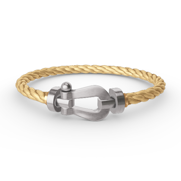 [Royal Top]FORCE LARGE HORSESHOE NO DIAMOND BRACELET SILVER