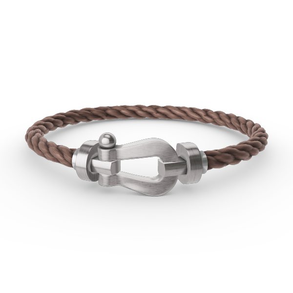 [Royal Top]FORCE LARGE HORSESHOE NO DIAMOND BRACELET SILVER