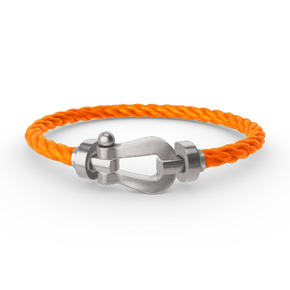 [Royal Top]FORCE LARGE HORSESHOE NO DIAMOND BRACELET SILVER