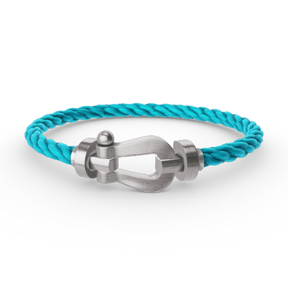 [Royal Top]FORCE LARGE HORSESHOE NO DIAMOND BRACELET SILVER