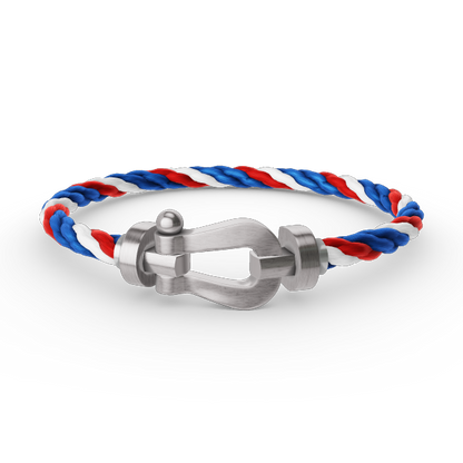 [Royal Top]FORCE LARGE HORSESHOE NO DIAMOND BRACELET SILVER