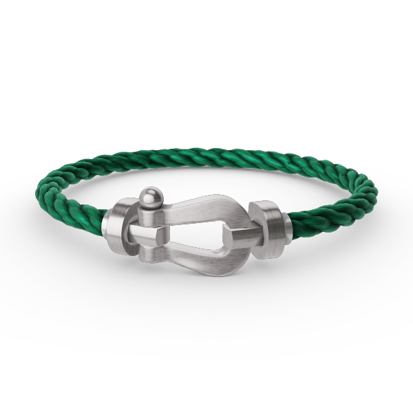 [Royal Top]FORCE LARGE HORSESHOE NO DIAMOND BRACELET SILVER