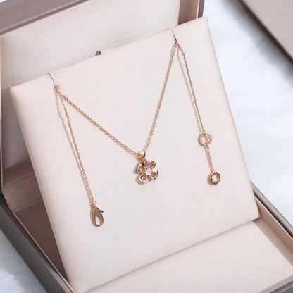 [Royal Top]FIOREVER NECKLACE DIAMOND CENTER