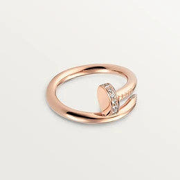 [Royal Top]JUSTE RING 2.65MM PINK GOLD DIAMOND