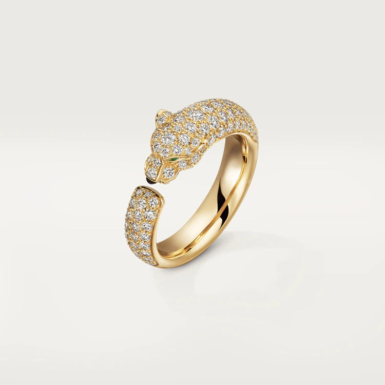 [Royal Top]PANTHERE PINK GOLD DIAMOND RING