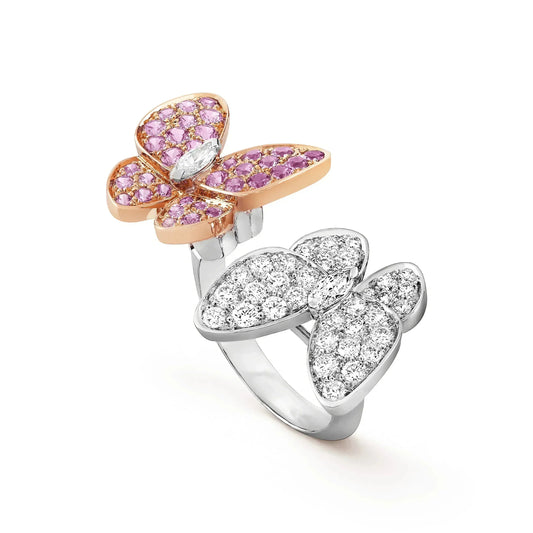 [Royal Top]TWIN BUTTERFLY DIAMOND RING